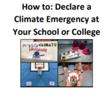 A comprehensive guide with resources in the contents for declaring a climate emergency at your school, college or other workplace. (TES registration required)